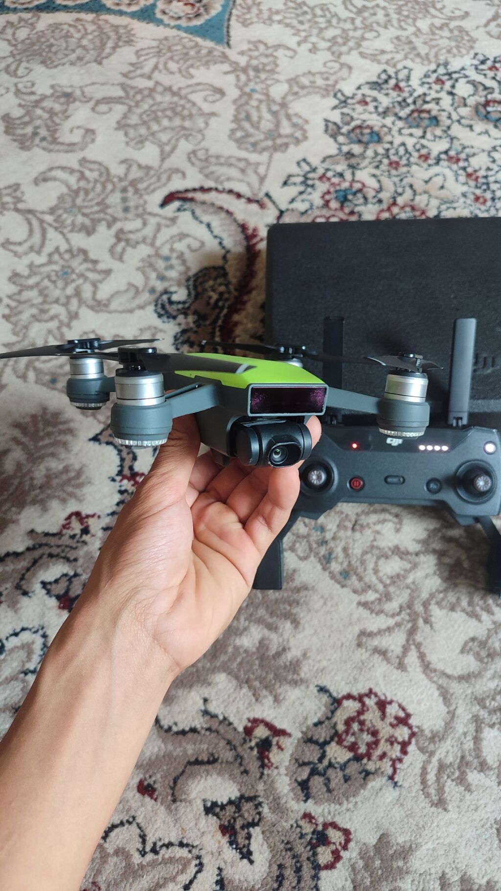 DJI Spark (зелёный) с пультом дистанционного управления Компактный: фото 6