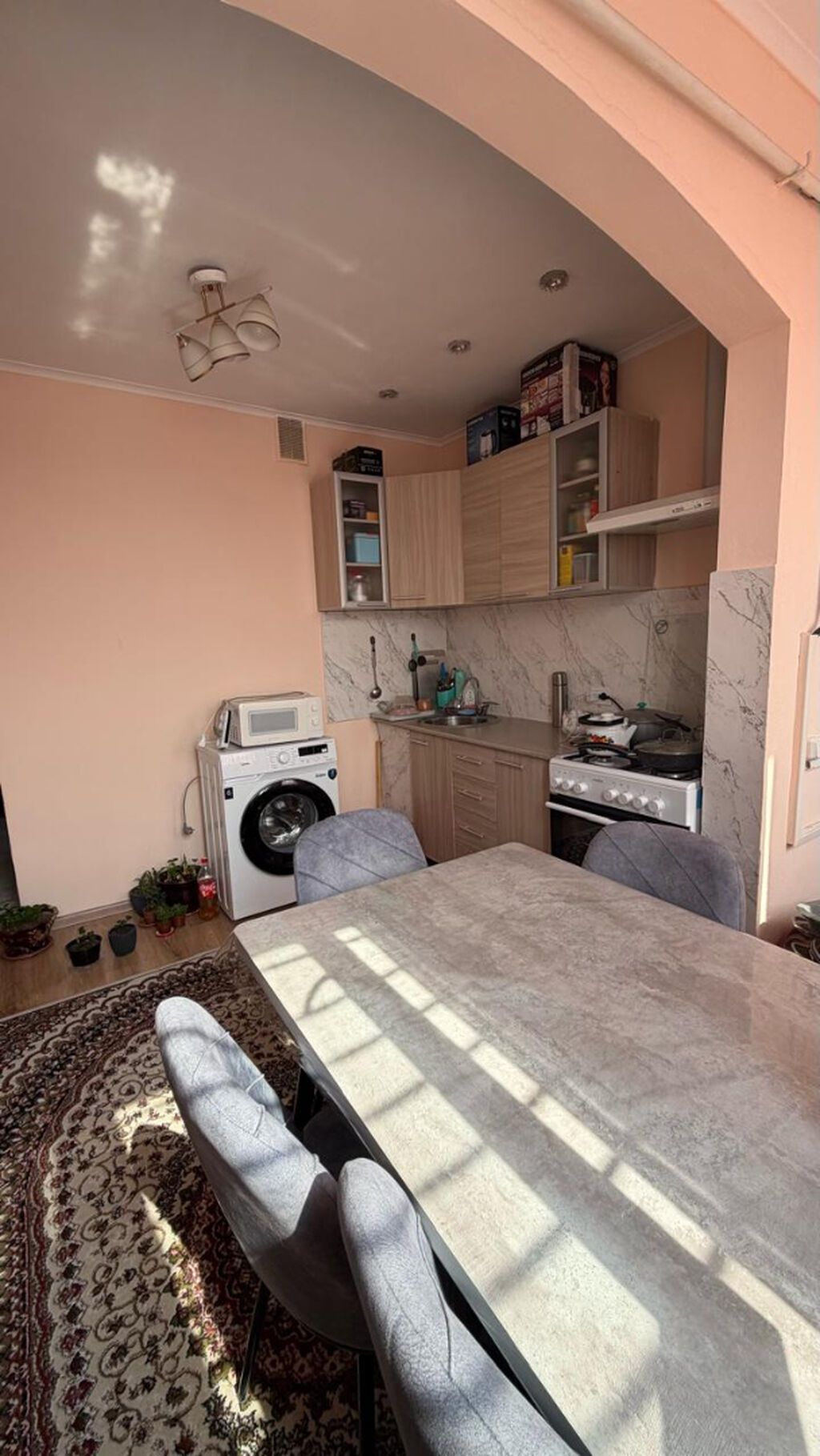 1 комната, 45 м², Кок-Жар мкр 106 серия улучшенная, 5 этаж: фото 7