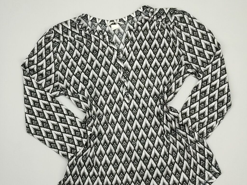 Koszule i bluzki: Bluzka H&M, XS (EU 34), Poliester, stan - Bardzo dobry — 1
