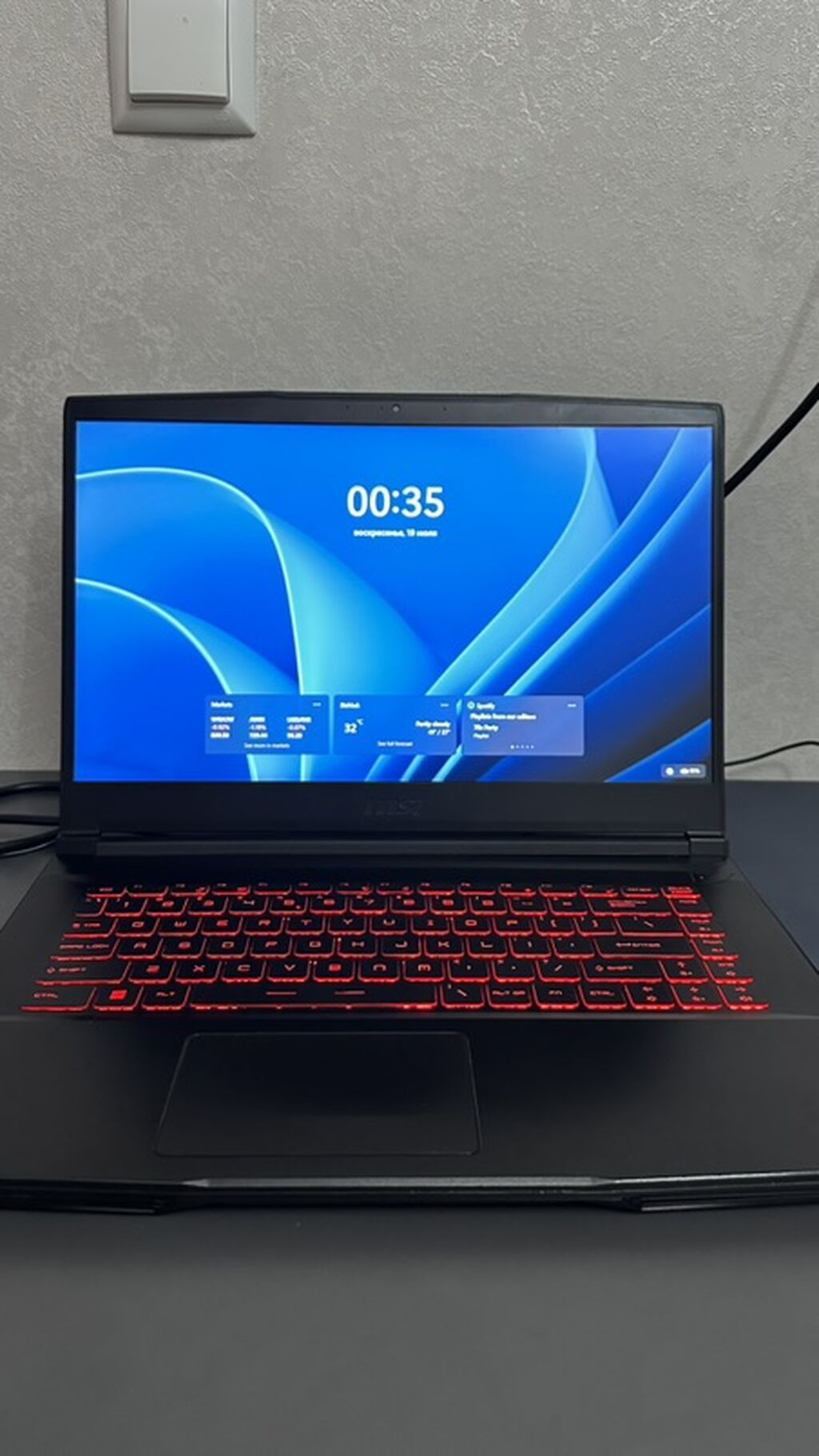 Игровой ноутбук MSI MSI GF63 Thin 10SC Intel Core i5-10500H (6: фото 1