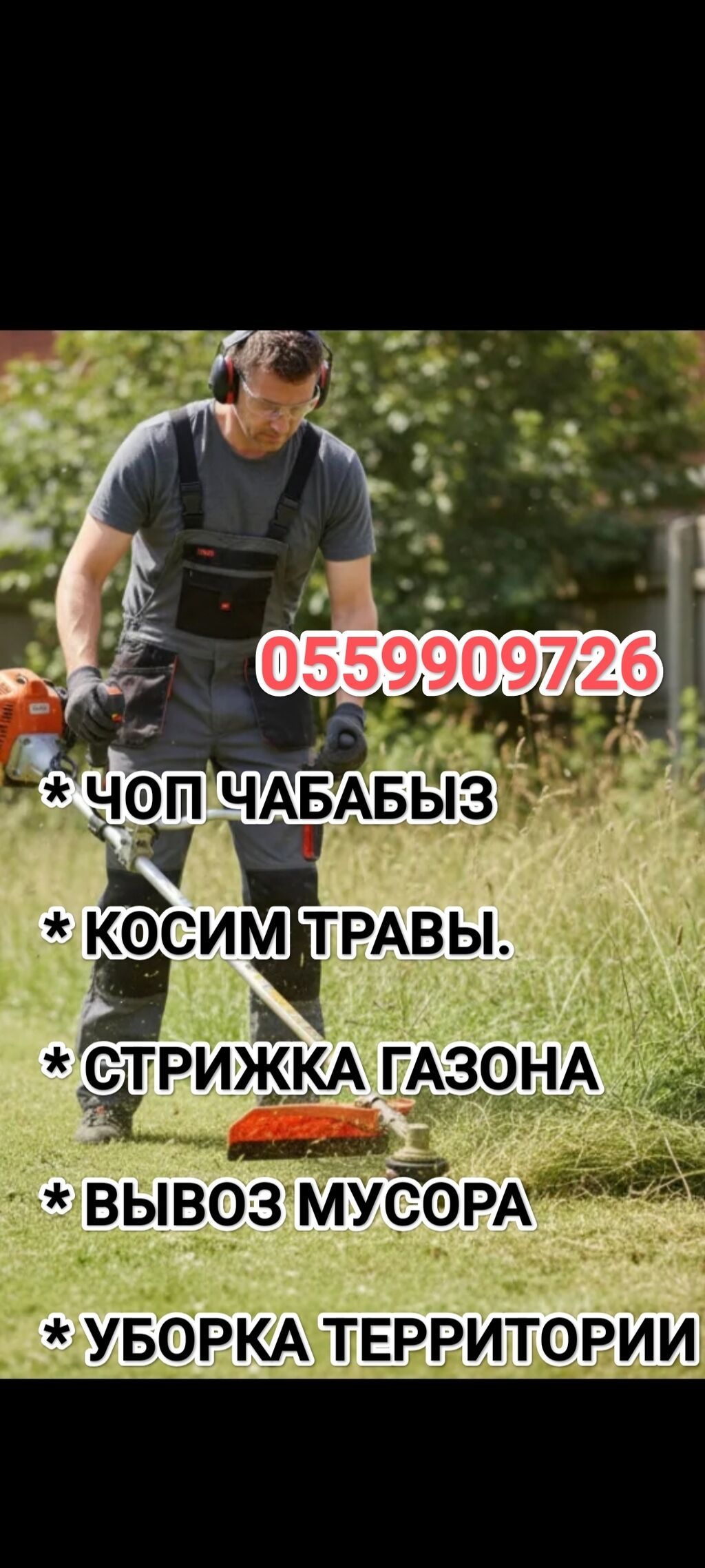 Уборка территории, Уборка двора и сада: фото 1