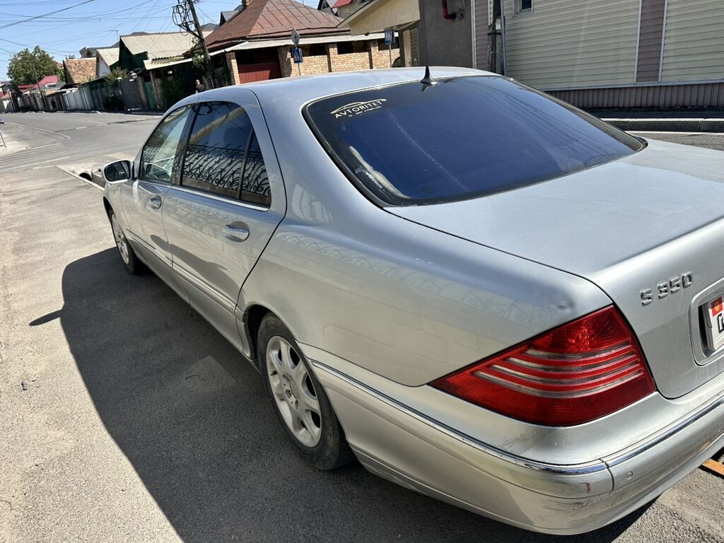 Mercedes-Benz S-Class: 2003 г., 3.7 л, Автомат, Бензин, Седан: фото 5