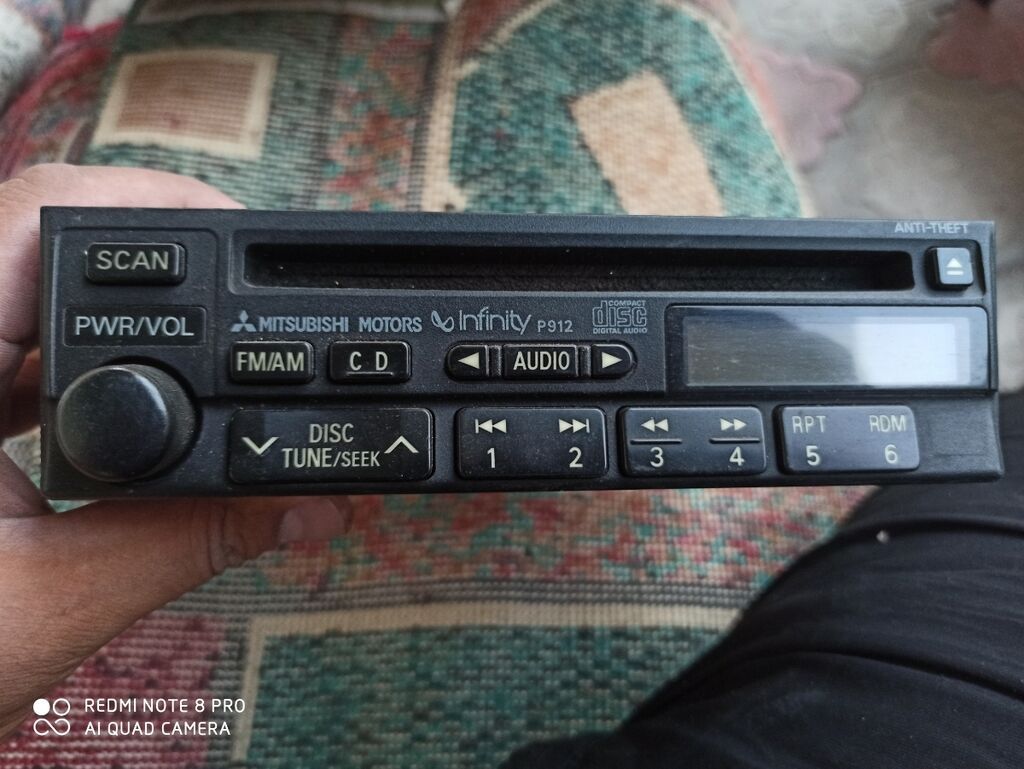 Продаю оригинальный магнитофон от Митсубиси Паджеро стояло | 1500 KGS ...