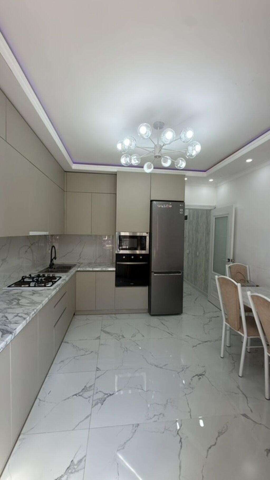 2 комнаты, 70 м², ул. Баха / Гагарина 108 серия, 7 этаж, Дизайнерский ремонт: фото 6