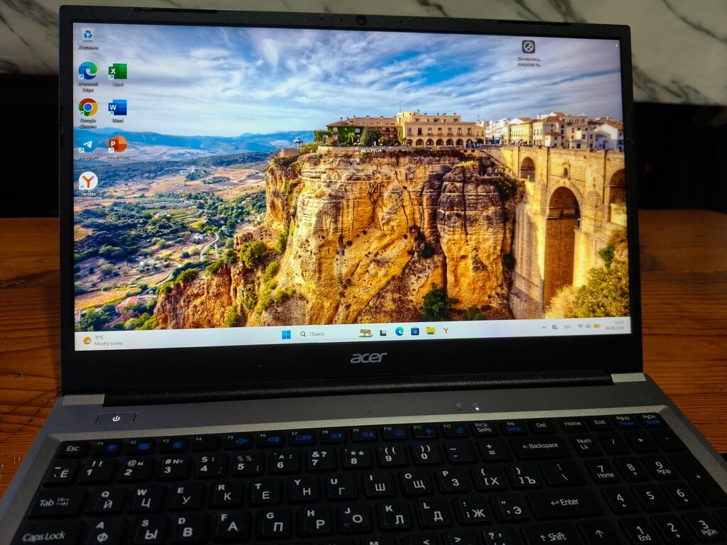 Acer Aspire Lite 15.6" Основные характеристики: - Экран 15.6", IPS: фото 2