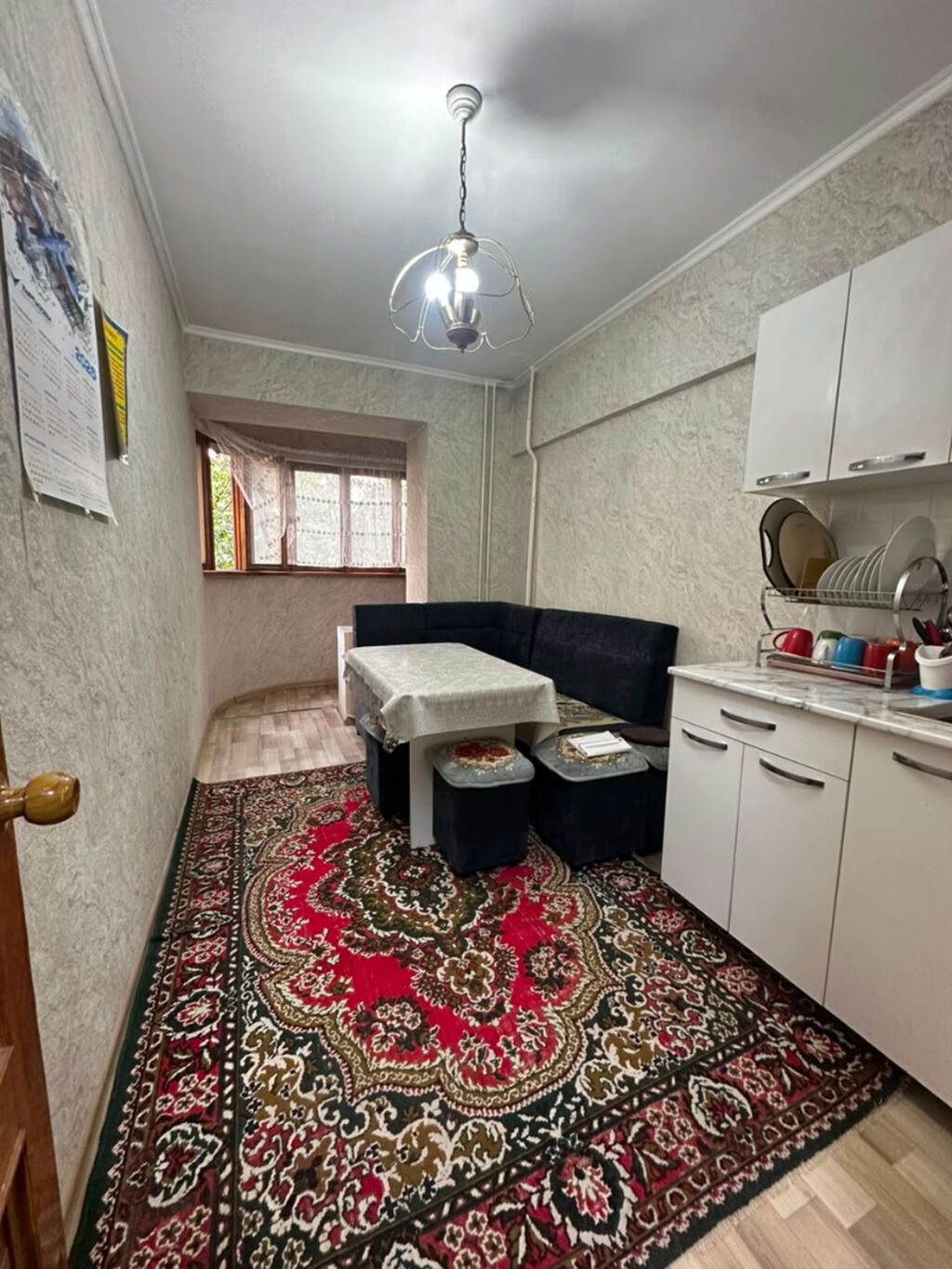 3 комнаты, 83 м², Ошский рынок / базар Индивидуалка, 3 этаж, Косметический ремонт: фото 7