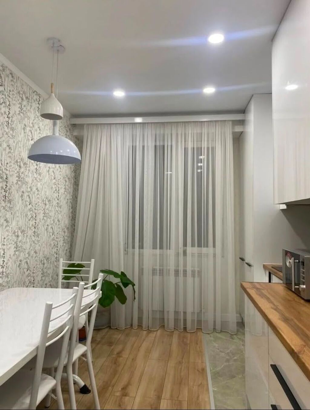 3 комнаты, 78 м², Асанбай мкр Элитка, 11 этаж, Дизайнерский ремонт: фото 2