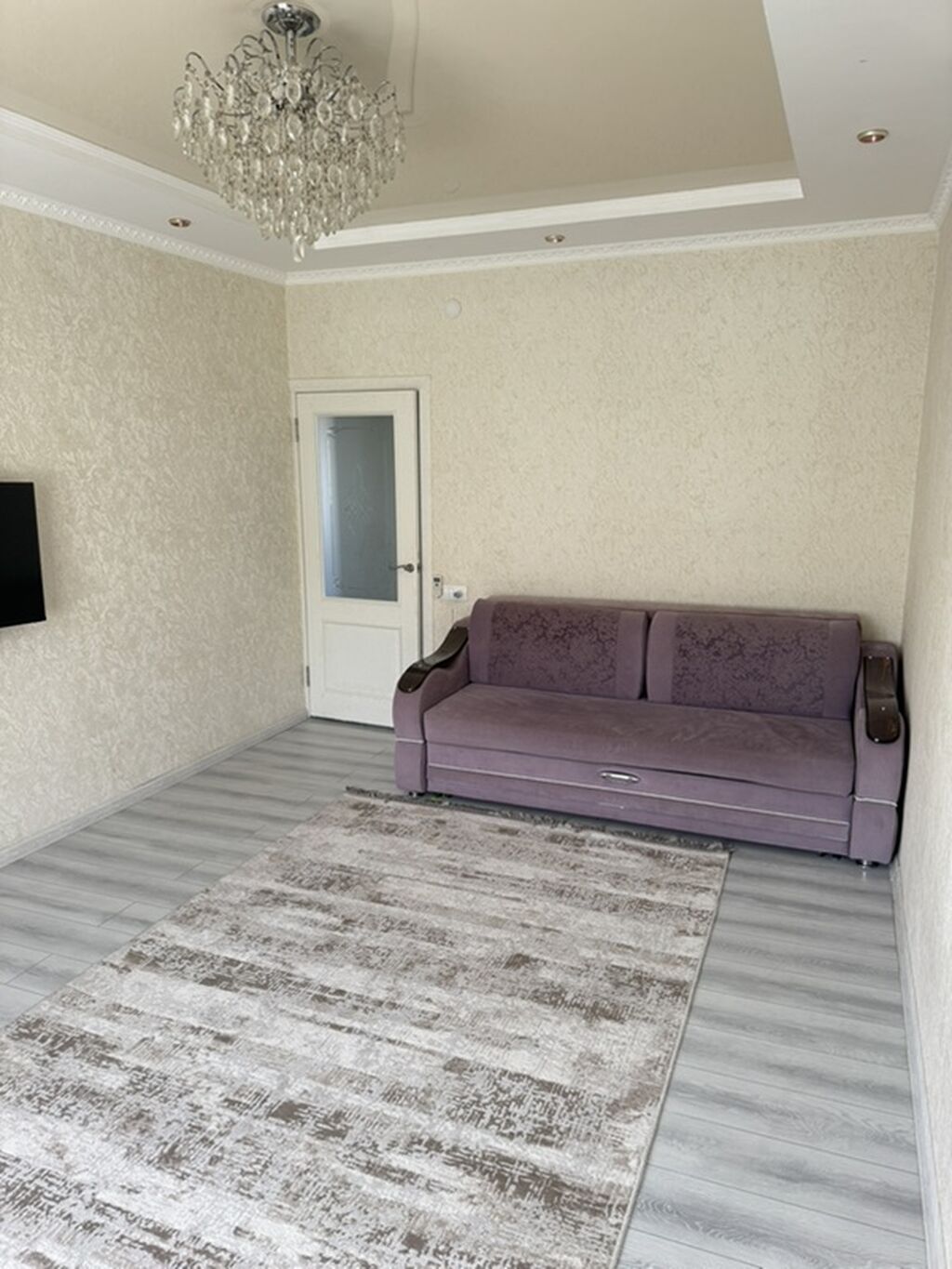 2 комнаты, 50 м², Аламедин-1 мкр 105 серия, 7 этаж, Свежий ремонт: фото 2