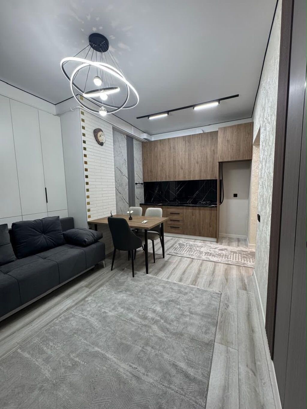 2 комнаты, 42 м², Тунгуч мкр Элитка, 9 этаж, Дизайнерский ремонт: фото 3