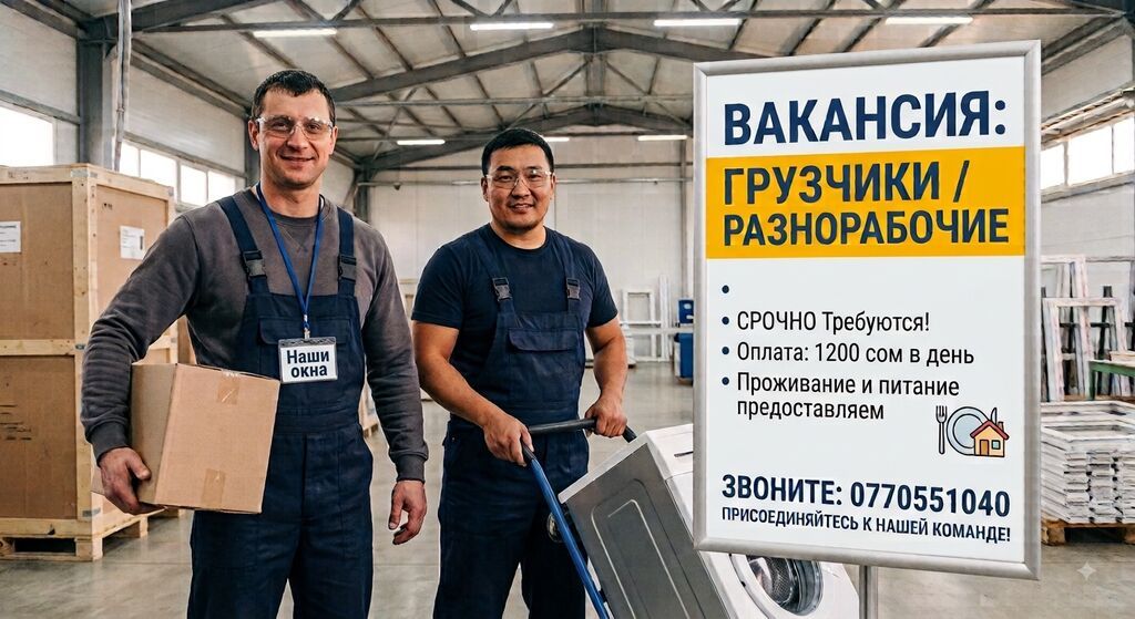Грузчик. Сары-Озон Дыйкан рынок