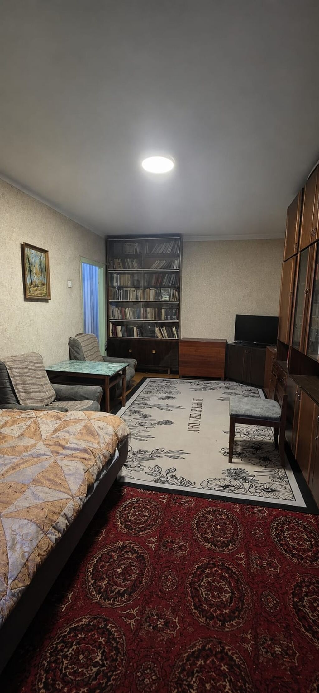 2 комнаты, 41 м², Бишкек Парк ТРЦ 104 серия, 3 этаж, Старый ремонт: фото 6