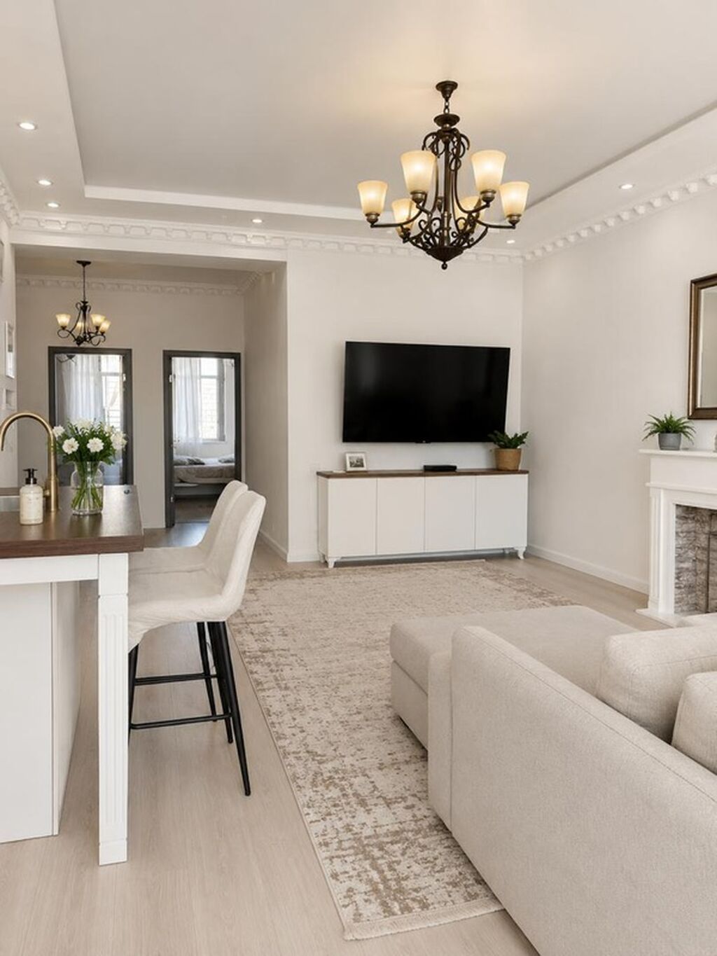 4 комнаты, 105 м², Джал-15 Индивидуалка, 5 этаж, Дизайнерский ремонт: фото 4