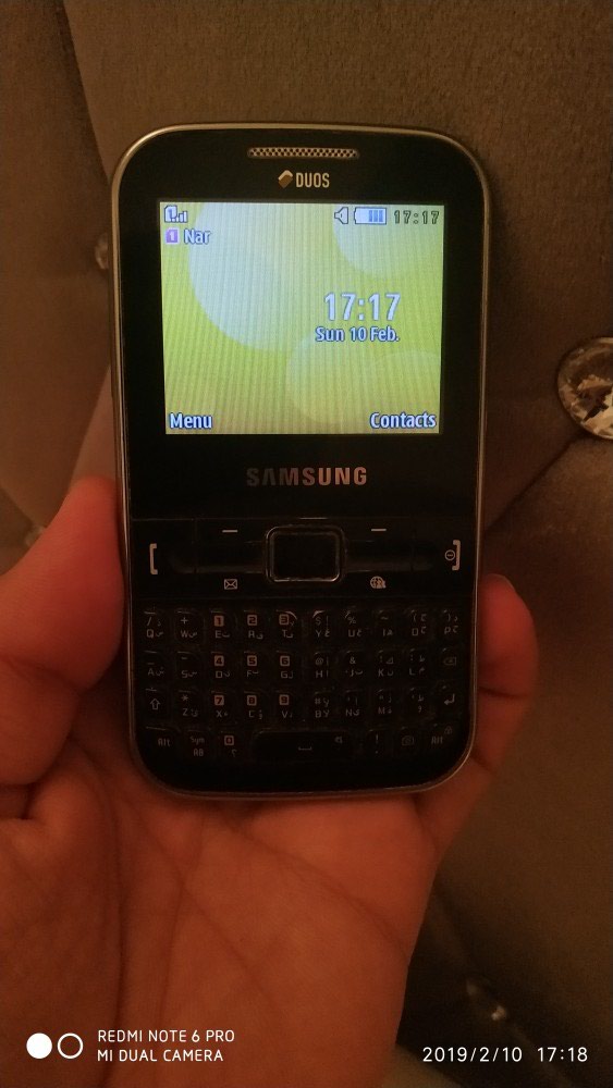 Samsung: Samsung GT-C3222 markalı mobil telefonu satılır. İşləkdir. - lalafo.az Bakı şəhərində Samsung GT-C3222 markalı mobil telefonu satılır. İşləkdir.