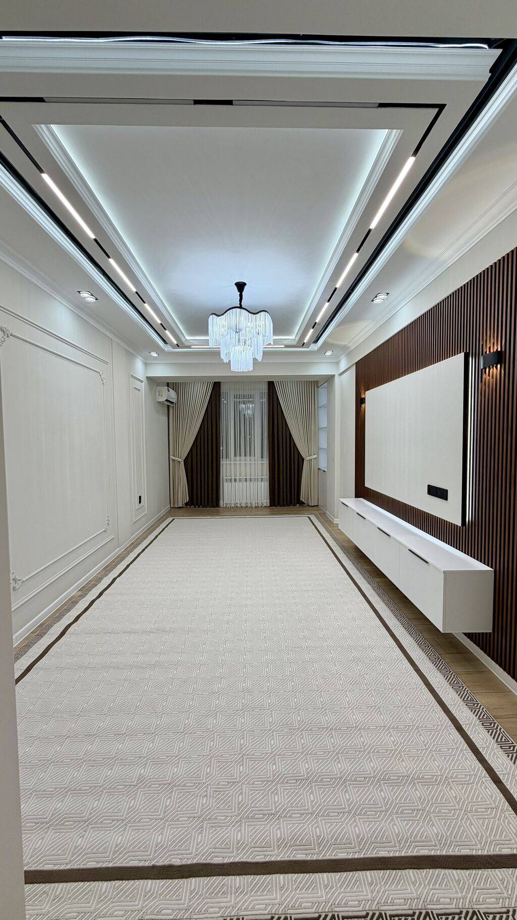 2 комнаты, 91 м², Калинина мкр., Элитка, 4 этаж, Дизайнерский ремонт: фото 4
