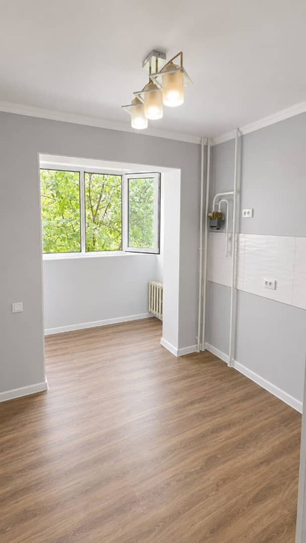 3 комнаты, 67 м², 106 серия улучшенная, 4 этаж, Свежий ремонт — фото 3