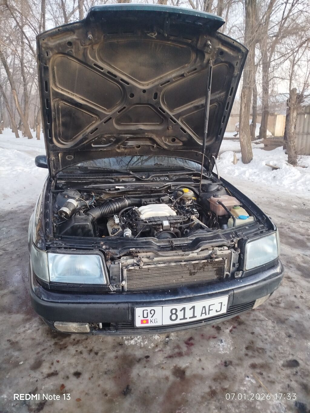 Audi 100: 1994 г., 2.6 л, Механика, Бензин, Седан: фото 7