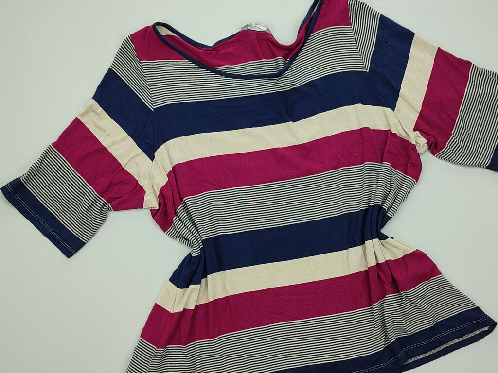 Koszulki: Koszulka 5XL (EU 50), stan - Bardzo dobry, wzór - Linia, kolor - Kolorowy — 1