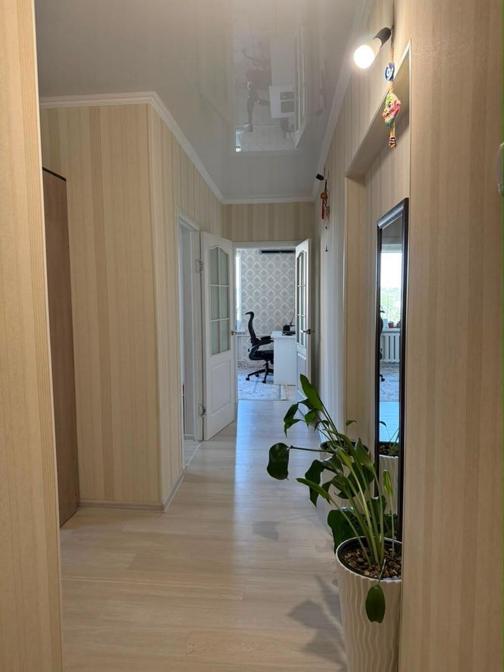 3 комнаты, 66 м², 5 мкр Индивидуалка, 5 этаж, Косметический ремонт: фото 1