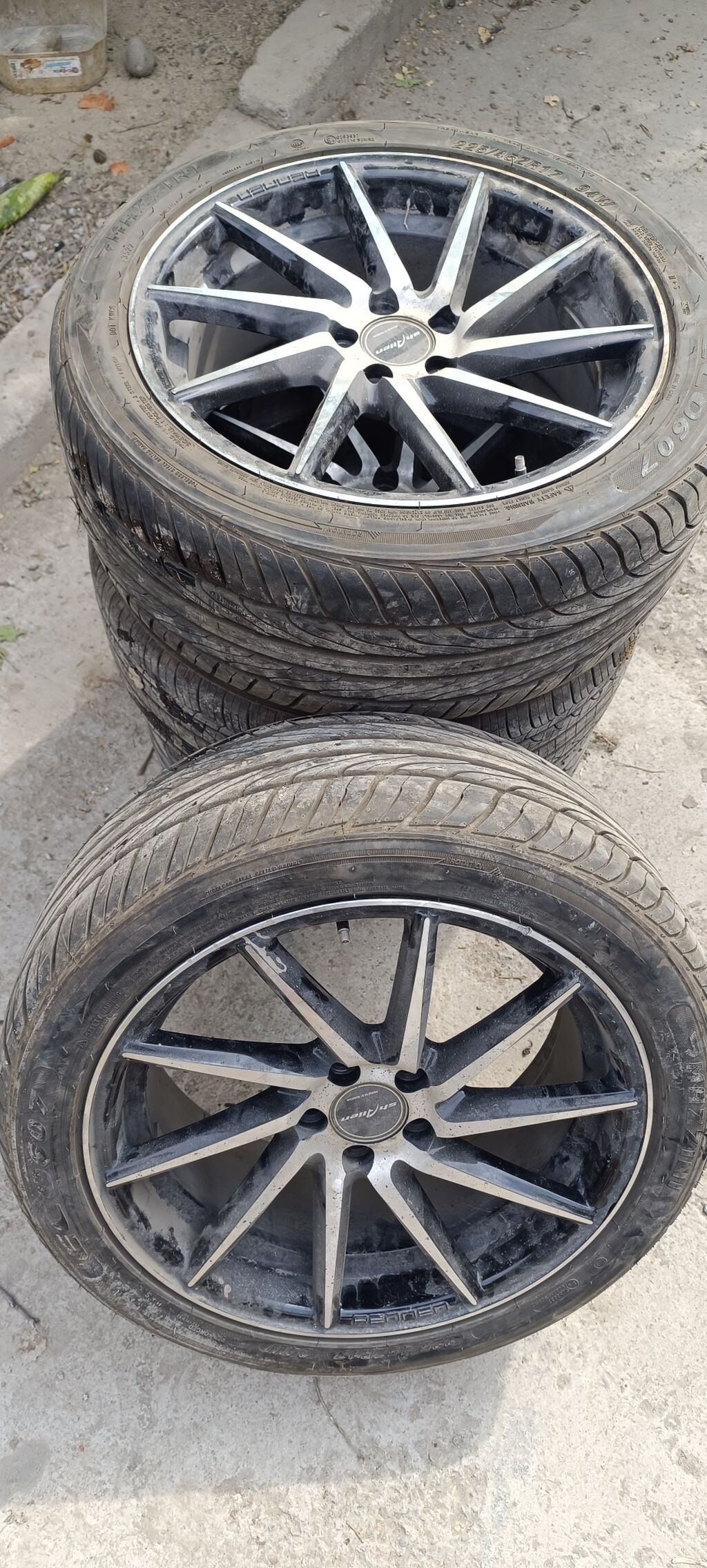 Колеса в сборе 225 / 45 / R 17, Лето, Новый, Комплект, Легковые, отверстий - 5
