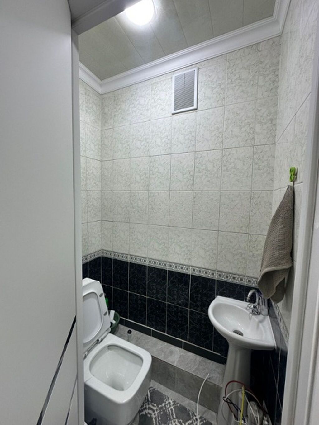 1 комната, 37 м², Кок-Жар мкр 105 серия, 1 этаж, Евроремонт: фото 2