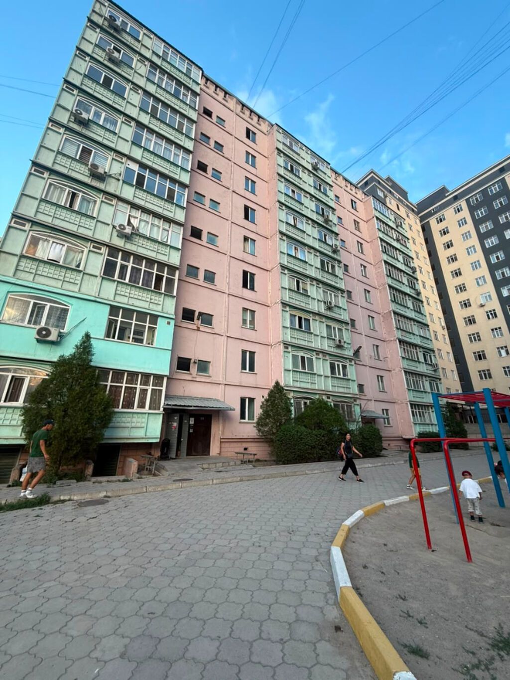 1 комната, 43 м², Джал мкр (в т.ч. Верхний, Нижний, Средний) 106 серия улучшенная, 7 этаж, Свежий ремонт: фото 2
