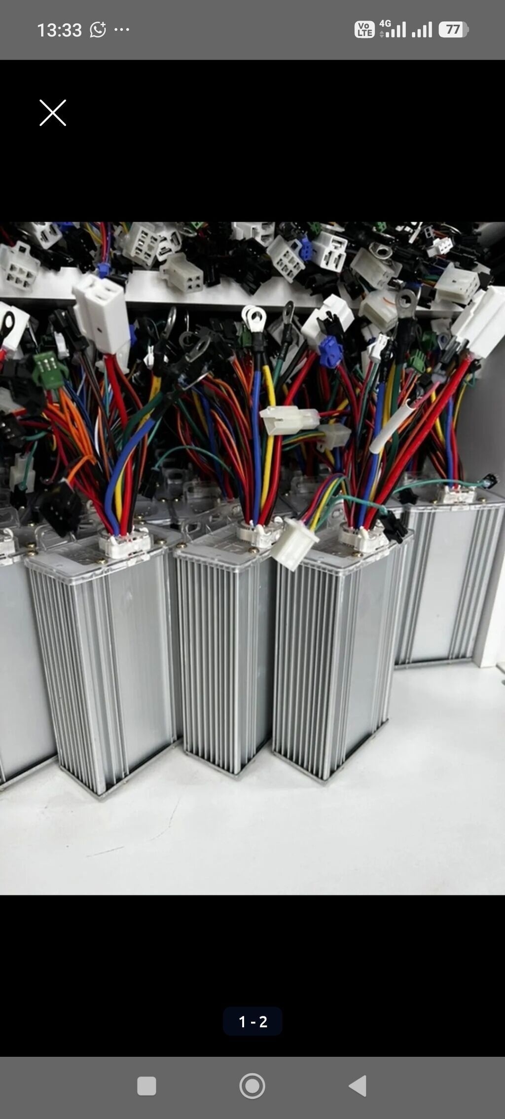 Контроллер бесщёточного мотора DFM04ABX-12G1000W Назначение: -: фото 2