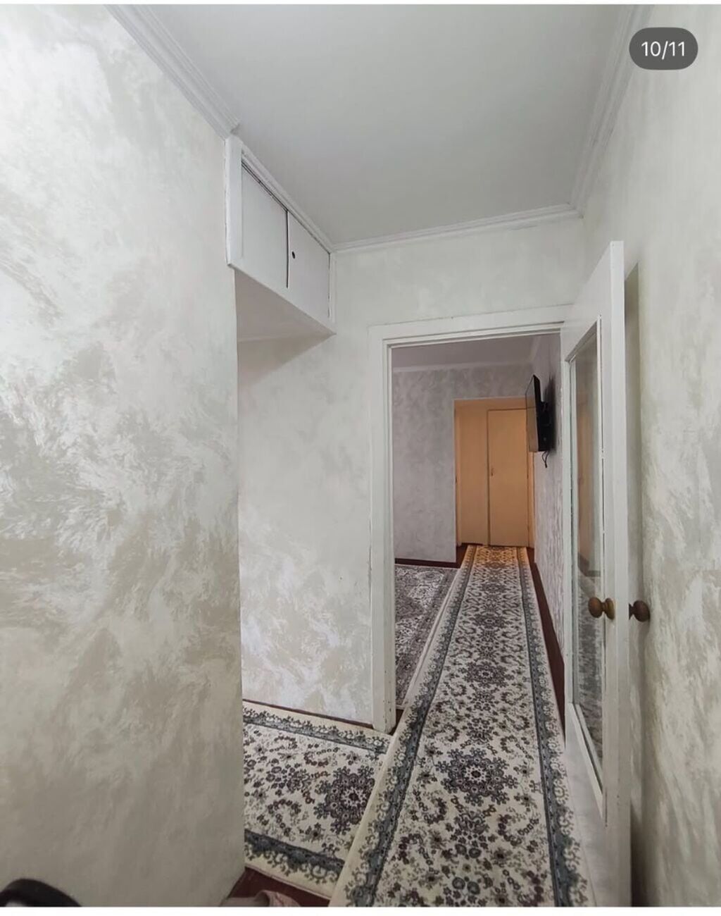 3 комнаты, 58 м², Центральная мечеть 104 серия, 5 этаж, Свежий ремонт: фото 1