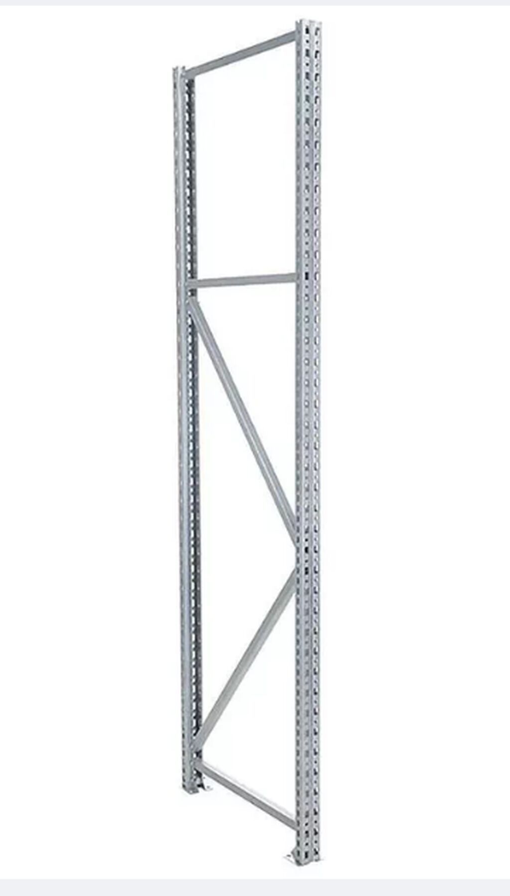 Стеллаж MS Pro Z 2000х900х600 (3 яруса с секционным сетчатым настилом): фото 2
