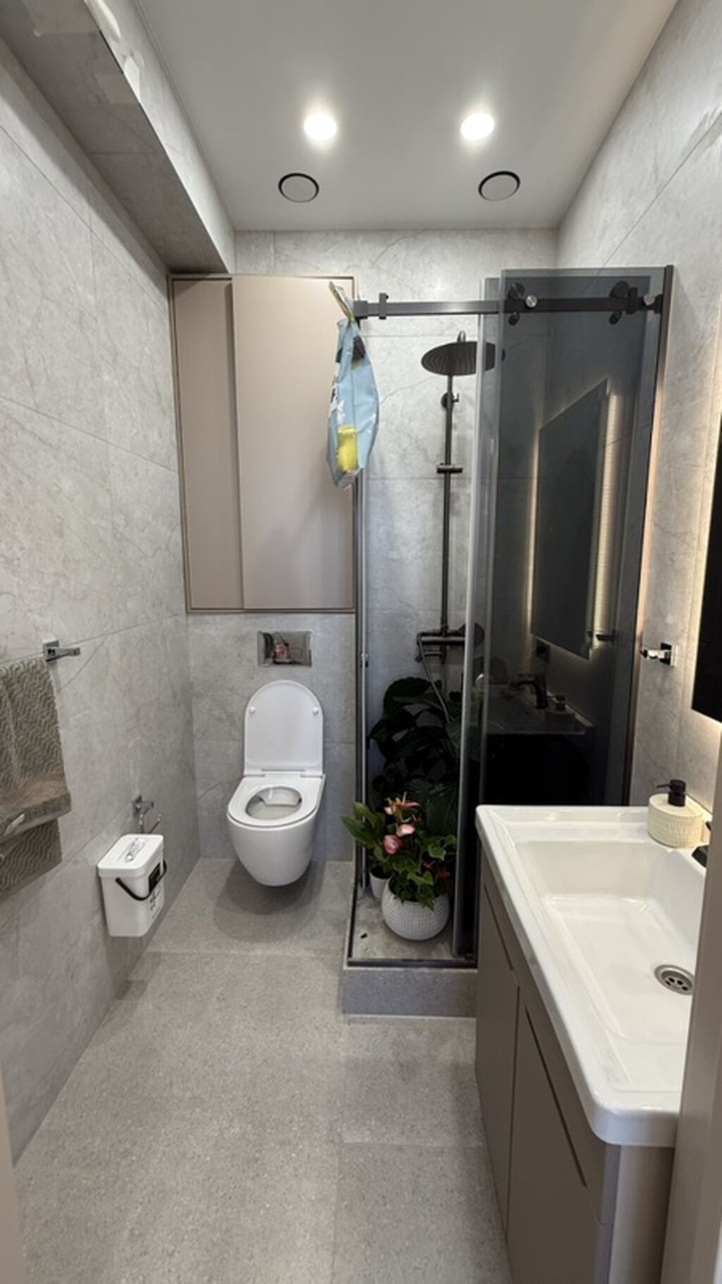 3 комнаты, 93 м², Тунгуч мкр Элитка, 6 этаж, Дизайнерский ремонт: фото 7