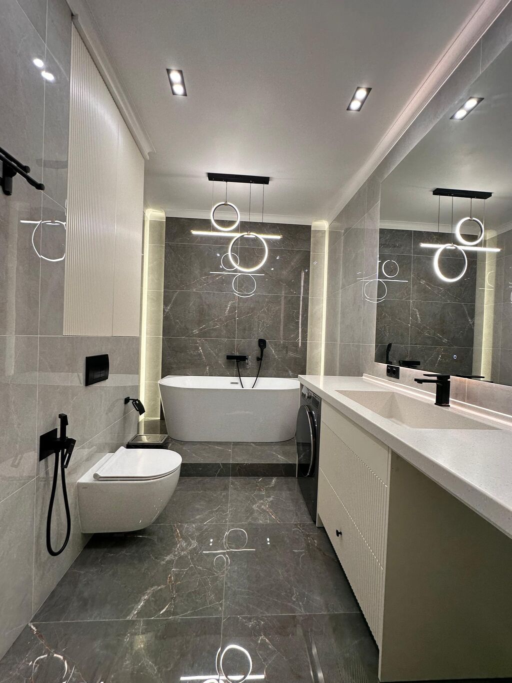 4 комнаты, 148 м², Асанбай мкр Элитка, 7 этаж, Дизайнерский ремонт: фото 3