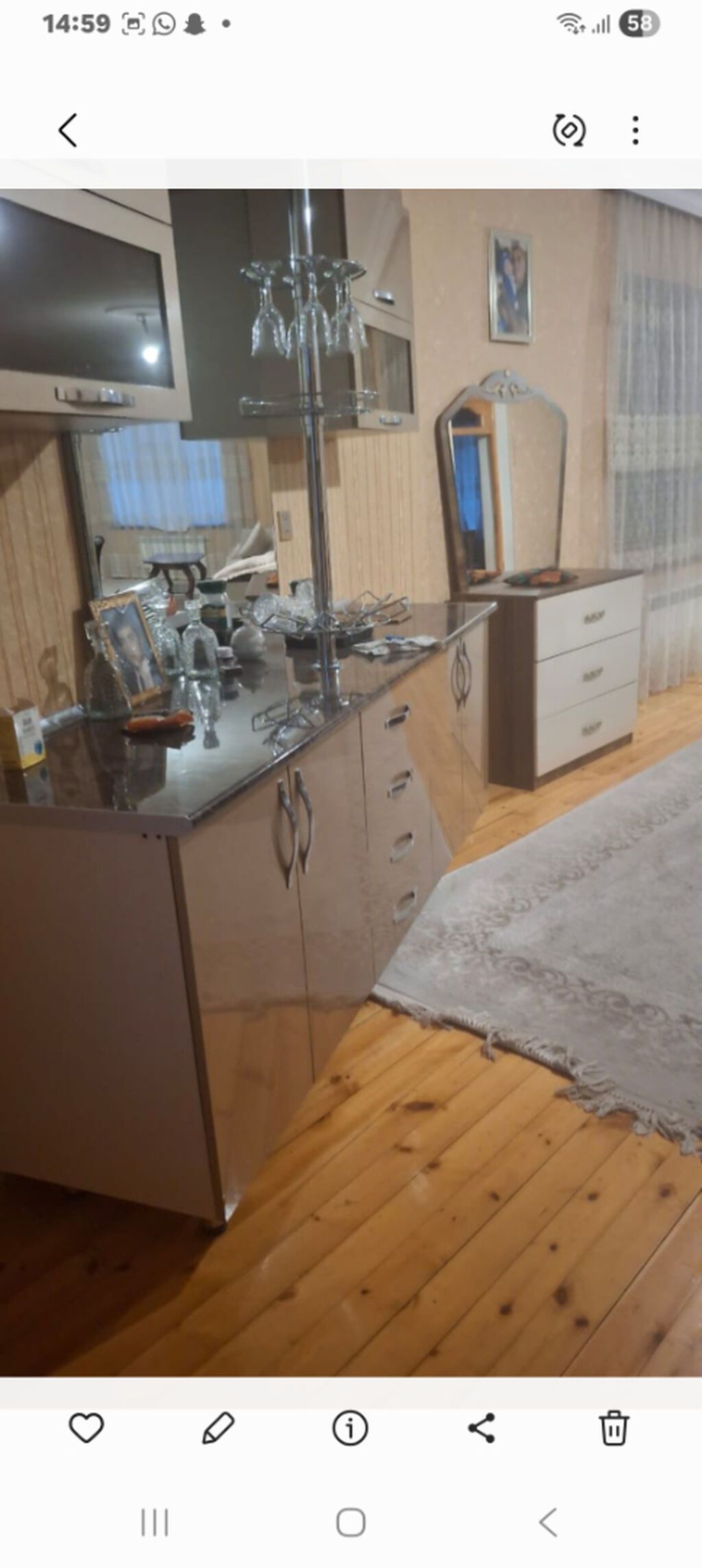 400 kv. m, 4 otaqlı, Qaz, İşıq, Kombi