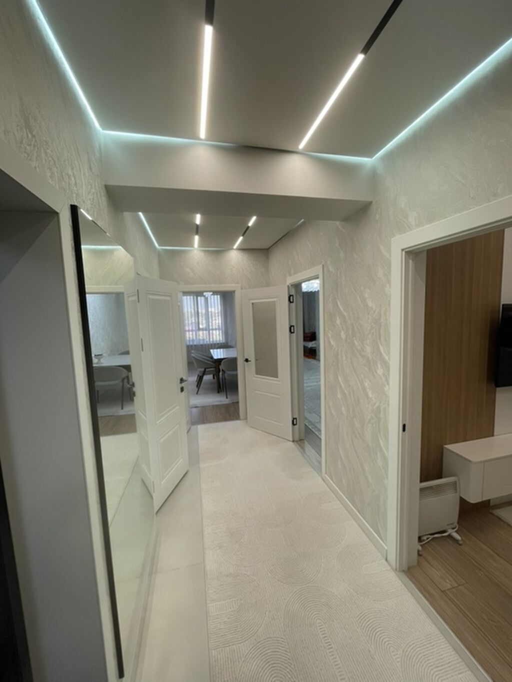 2 комнаты, 65 м², Ак-Орго ж/м Элитка, 6 этаж, Евроремонт: фото 5