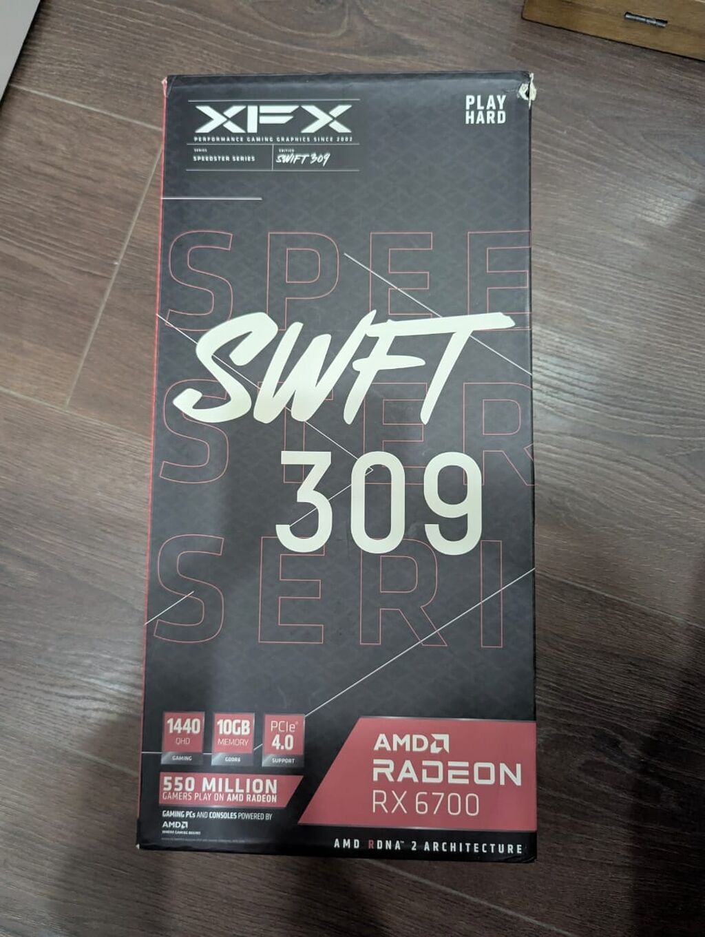 Видеокарта для ПК, Б/у, AMD, Radeon RX, 10 ГБ: фото 1