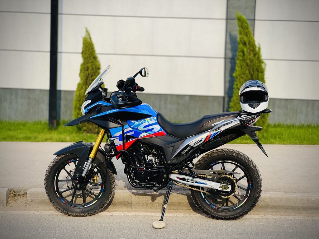 Мотоцикл SYCMCC ADV 300CC Турист Водяное охлаждение с радиатором: фото 6