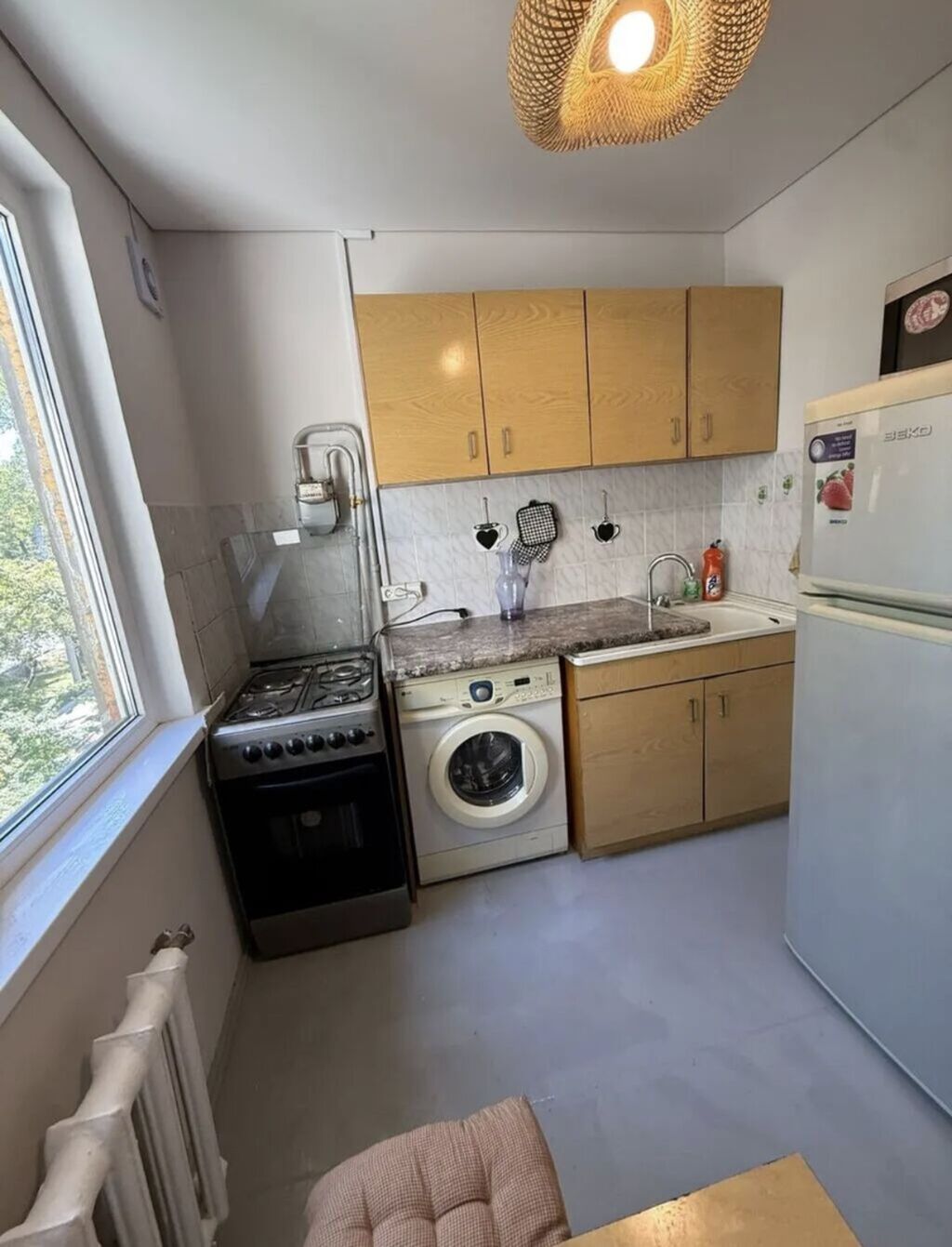 1 комната, 40 м², 3 мкр 104 серия, 4 этаж, Косметический ремонт: фото 3