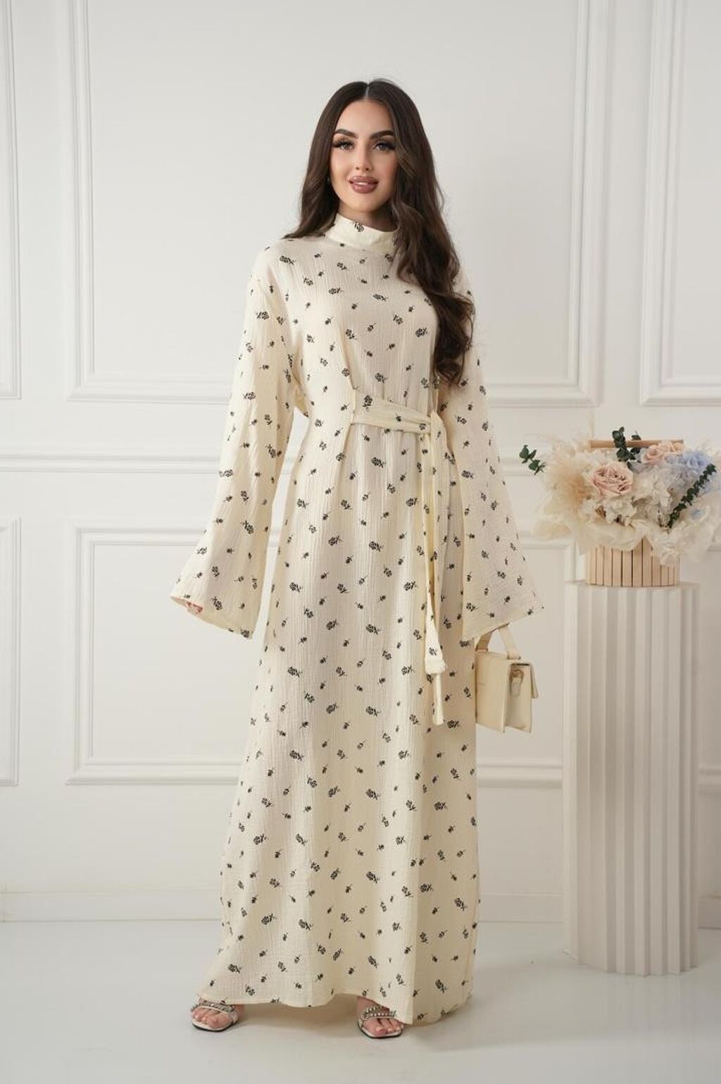 Повседневное платье, Made in KG, Лето, Длинная модель, 6XL: фото 2