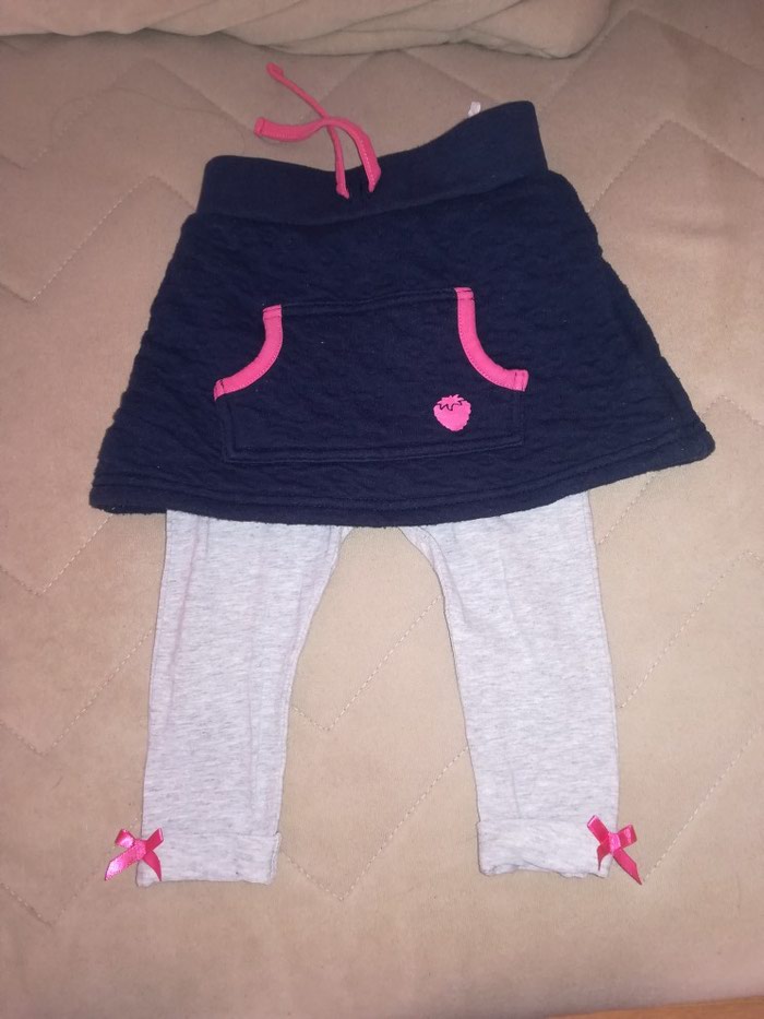 Dečije Farmerke i Pantalone: Helanke sa suknjicom vel. 80 na lalafo.rs Helanke sa suknjicom vel. 80 - Leskovac