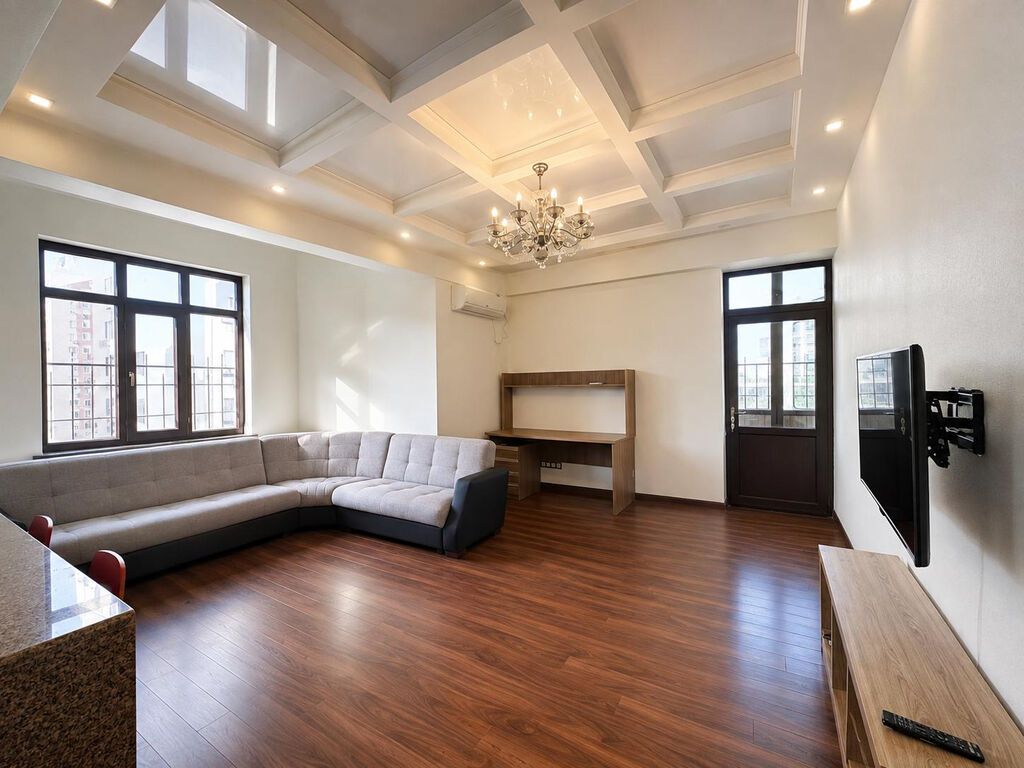 2 комнаты, 76 м², Асанбай мкр Элитка, 4 этаж, Евроремонт: фото 2