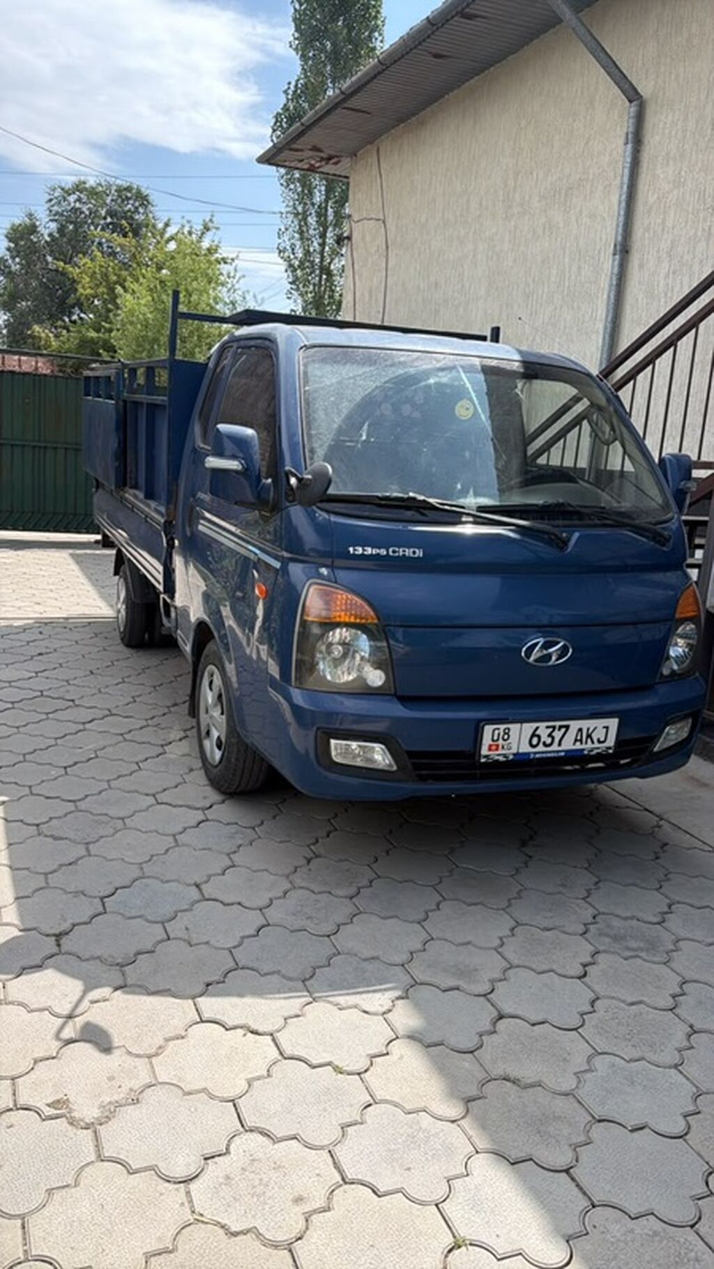Грузовой автомобиль Hyundai Porter, бортовая версия с удлинённой: фото 2