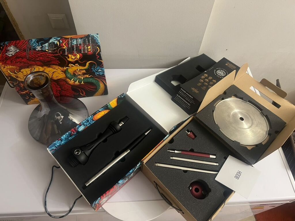 Продам кальян Alpha Hookah с комплектующими HOOB: фото 6