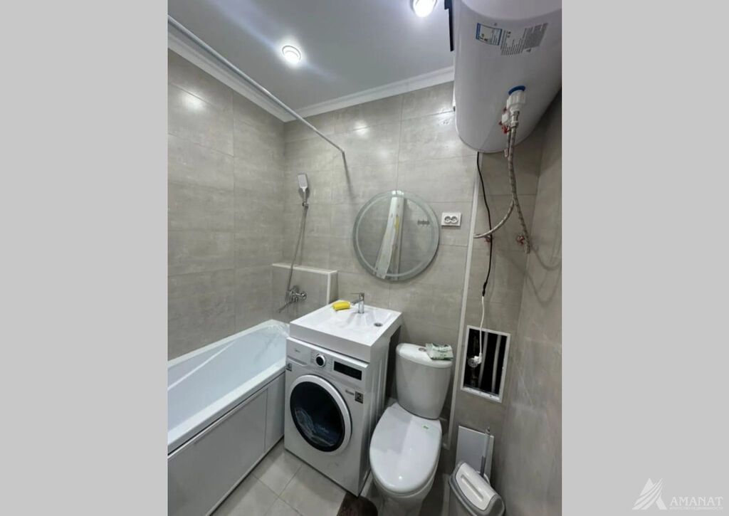 1 комната, 45 м², Киргизия 1 Элитка, 6 этаж, Свежий ремонт: фото 7