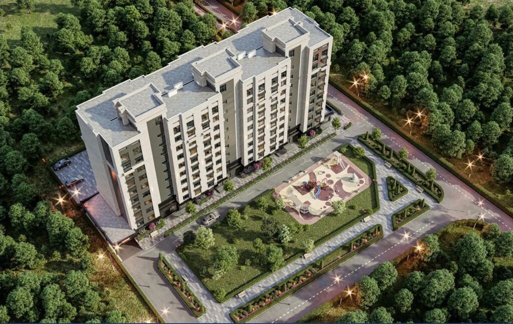3 комнаты, 92 м², Кок-Жар мкр Элитка, 3 этаж, ПСО (под самоотделку): фото 3