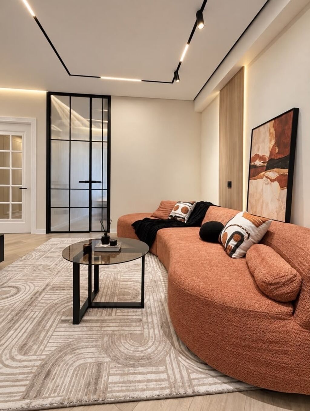 2 комнаты, 50 м², Кок-Жар ж/м Элитка, 6 этаж, Дизайнерский ремонт: фото 1