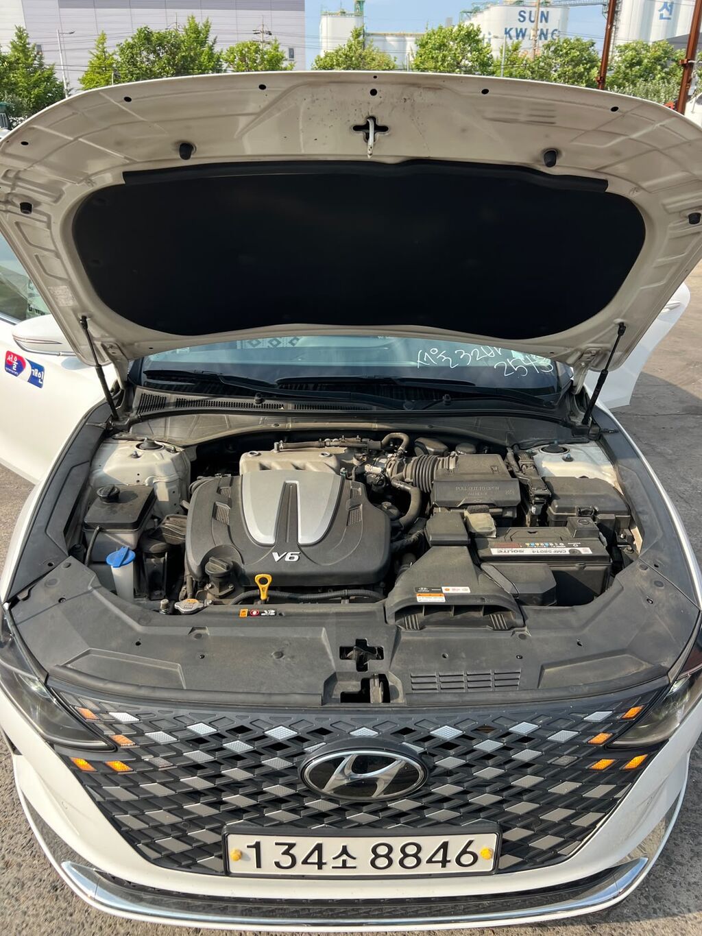 Hyundai Grandeur: 2021 г., 3 л, Автомат, Газ, Хэтчбэк: фото 1