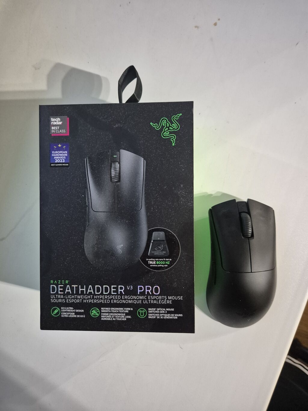 Игровая мышь Razer DeathAdder V3 Pro - Беспроводная сверхлегкая мышь — фото 2