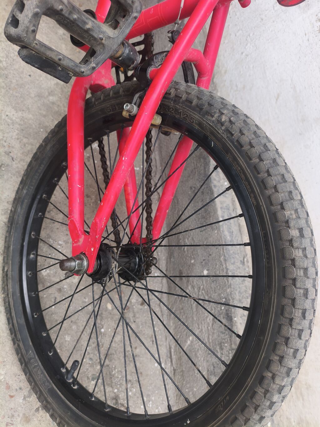 BMX велосипед 20" - Классическая BMX-рама из стали, окраска: матовый: фото 6