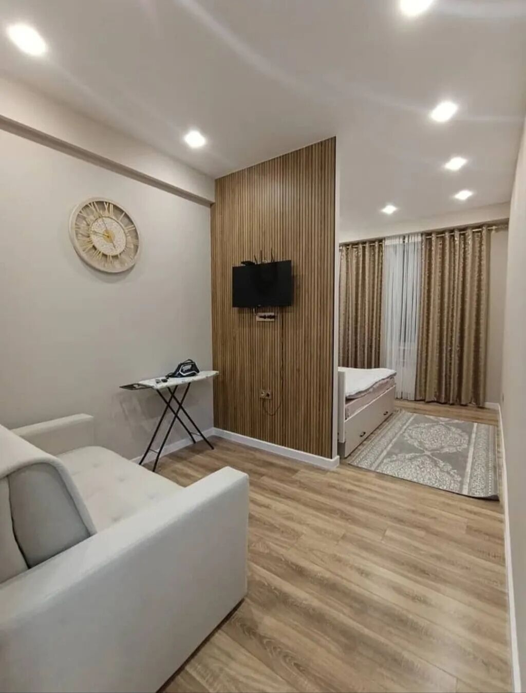 1 комната, Восток-5 мкр, Душевая кабина, Постельное белье, Кондиционер: фото 5