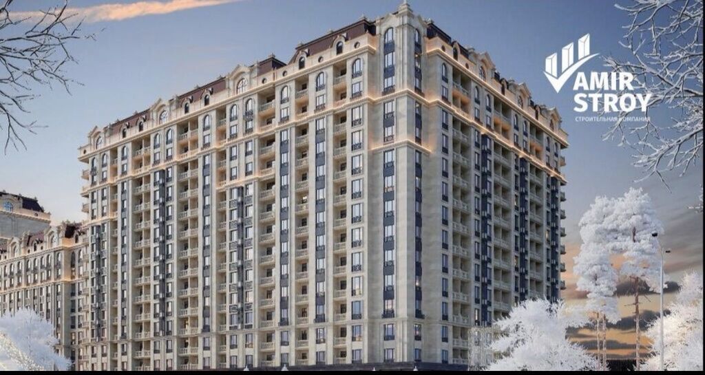 2 комнаты, 58 м², Ала-Арча ТРЦ Элитка, 4 этаж, ПСО (под самоотделку): фото 1