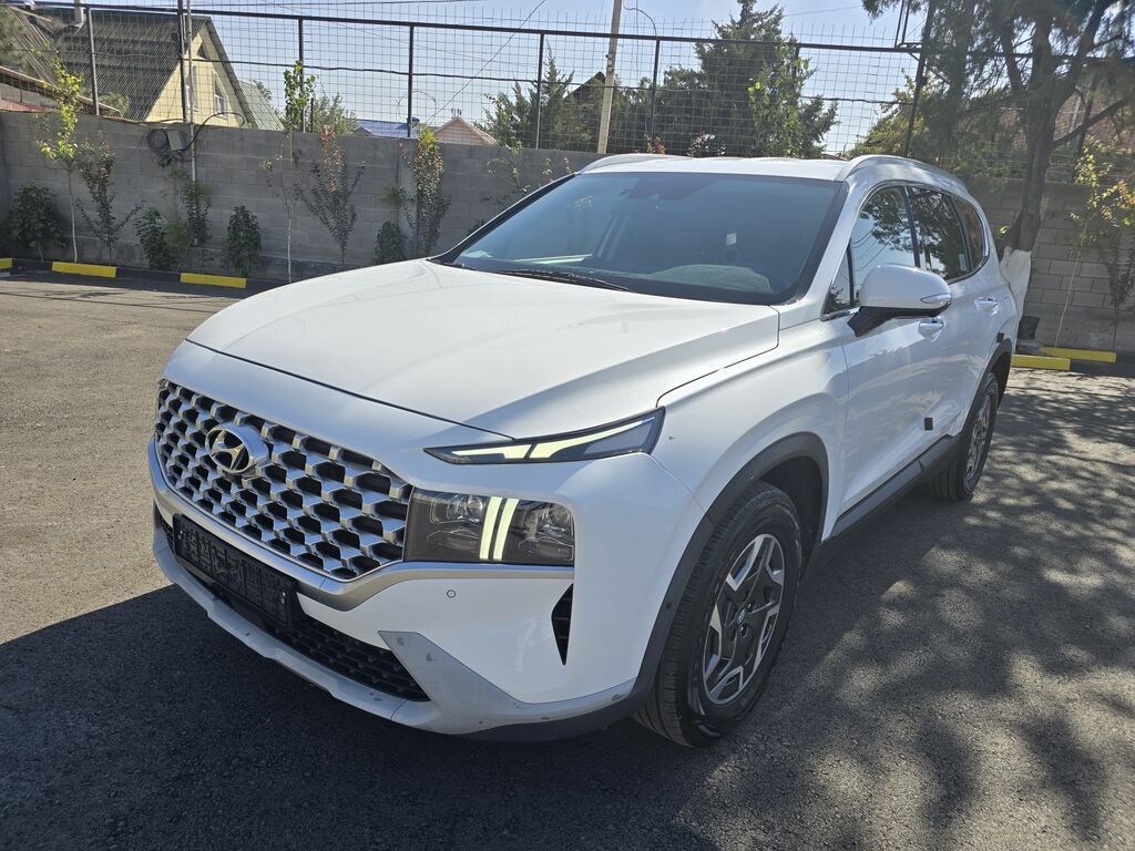 Hyundai Santa Fe: 2021 г., 1.6 л, Автомат, Гибрид, Кроссовер: фото 2
