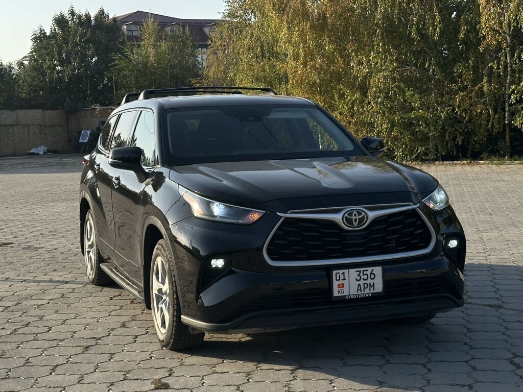Toyota Highlander: 2021 г., 3.5 л, Автомат, Бензин, Кроссовер: фото 1